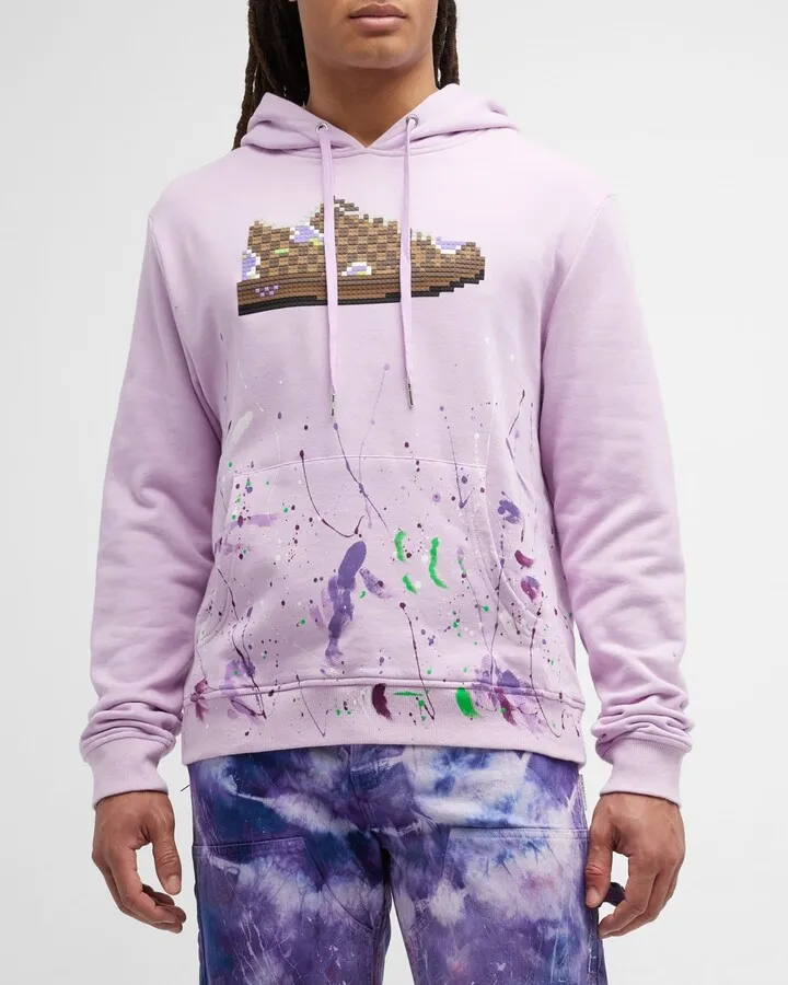 Men's 3D Graphic Pullover Hoodie