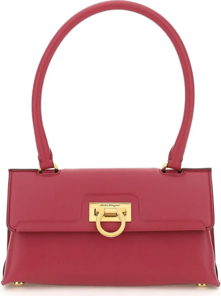 Ferragamo Leather Swing Small Bag
