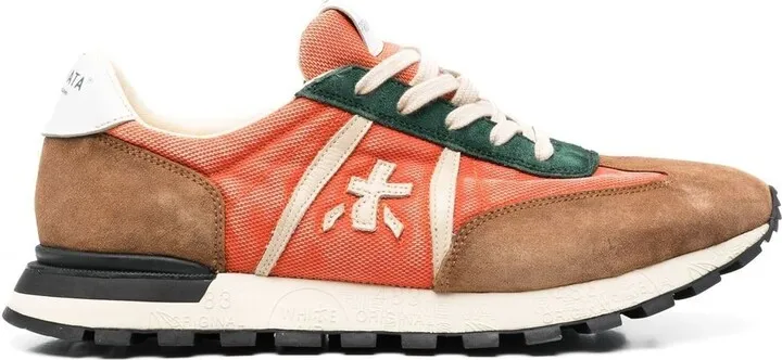 Johnlow panlled low-top sneakers