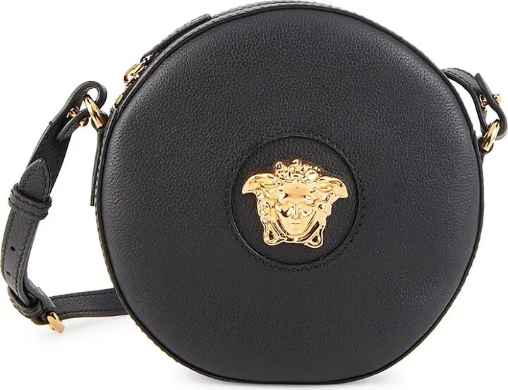 Medusa Leather Round Camera Bag