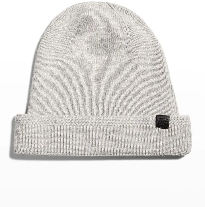 Men's Cashmere Knit Beanie Hat