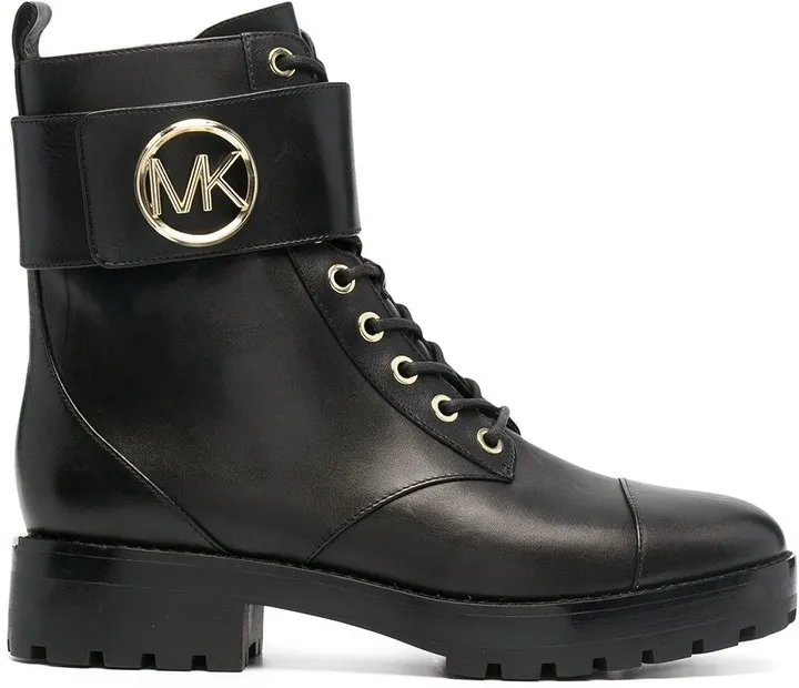 Tatum leather combat boots