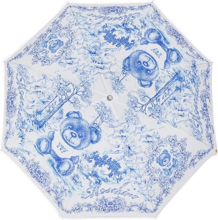 Moschino Teddy Bear Printed Folded Umbrella