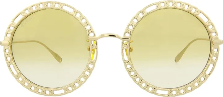 53mm Round Chain Link Sunglasses