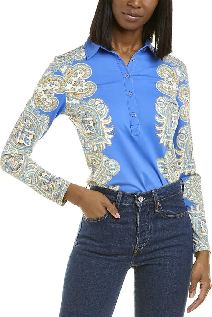 J.McLaughlin Lauderdale Catalina Cloth Polo Shirt