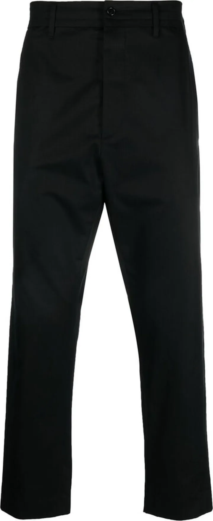 Straight-Leg Cut Trousers