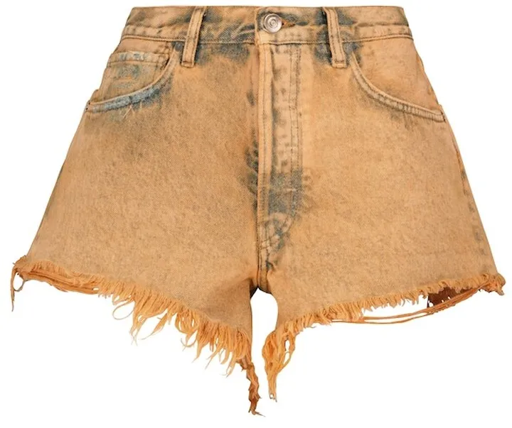 Valparaiso high-rise denim shorts
