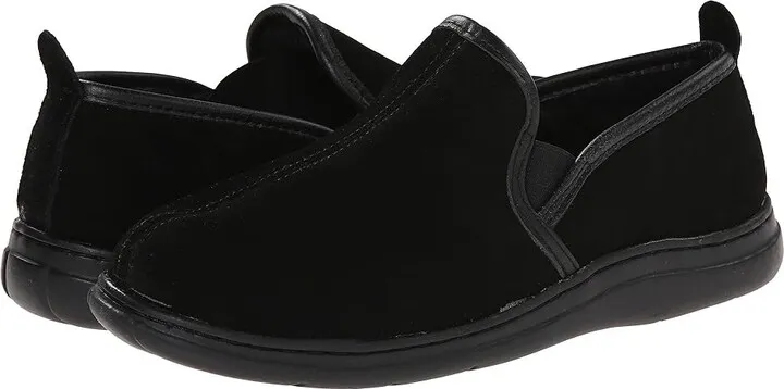 L.B. Evans Klondike (Black Suede) Men's Slippers
