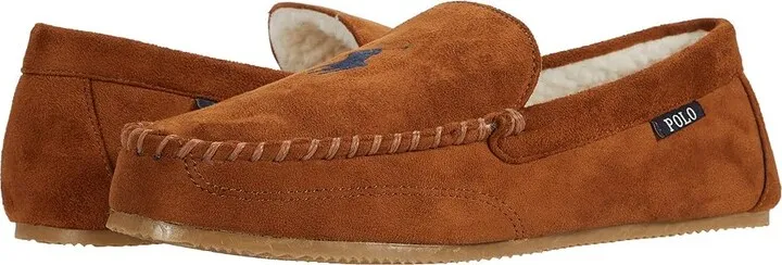 Polo Ralph Lauren Dezi V Moccasin Slipper (Tan) Men's Shoes