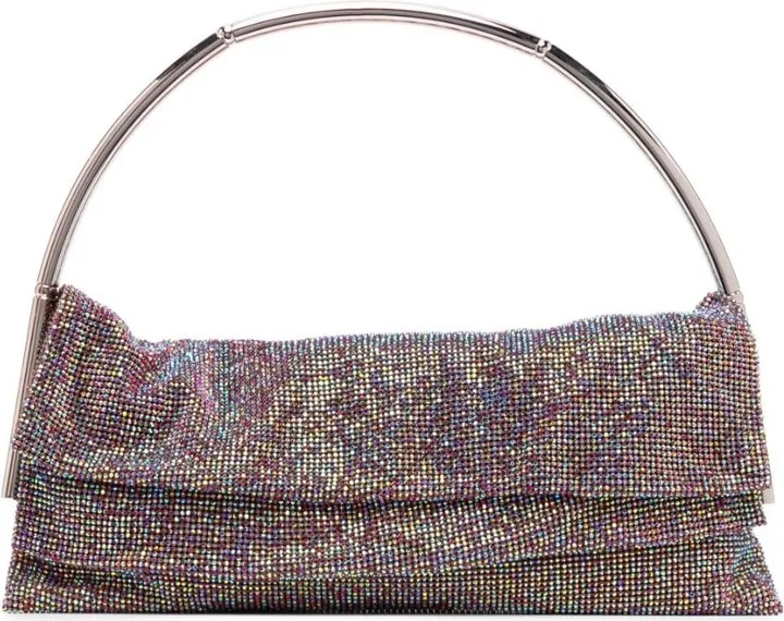 Crystal-Embellished Tote Bag