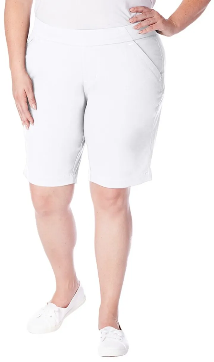 Jag Plus Size Gracie Bermuda Shorts