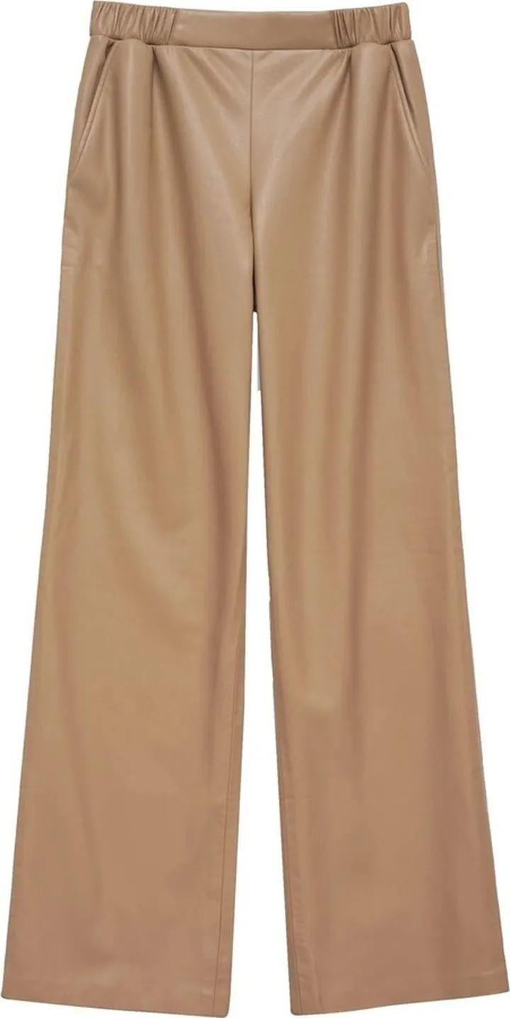 Koa faux-leather pants