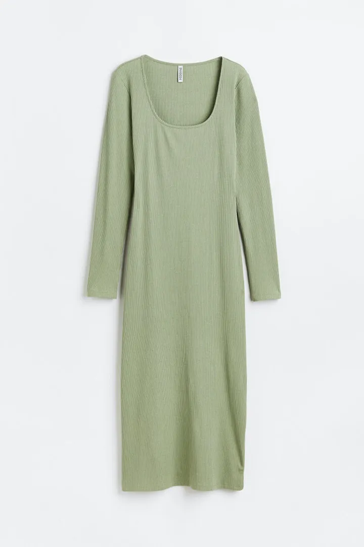 Ribbed Bodycon Dress