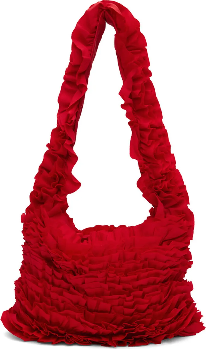 Molly Goddard Red Liana Bag