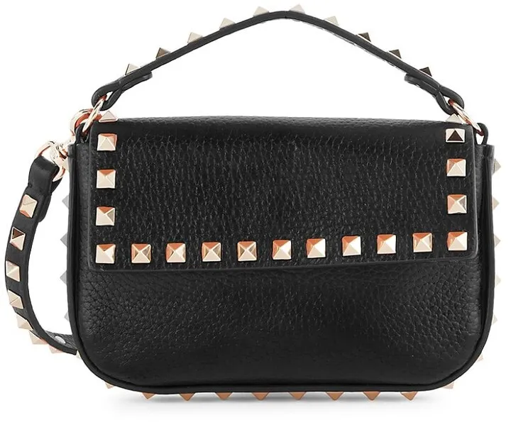 Rockstud Leather Crossbody Bag