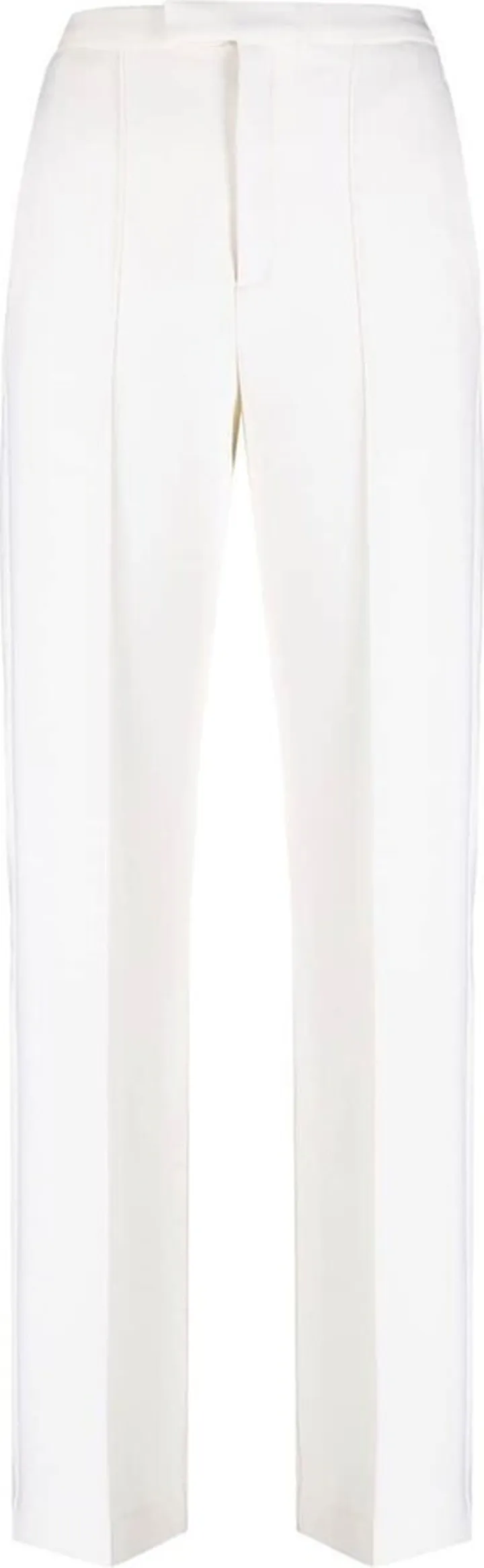 Straight-Leg Wool Trousers