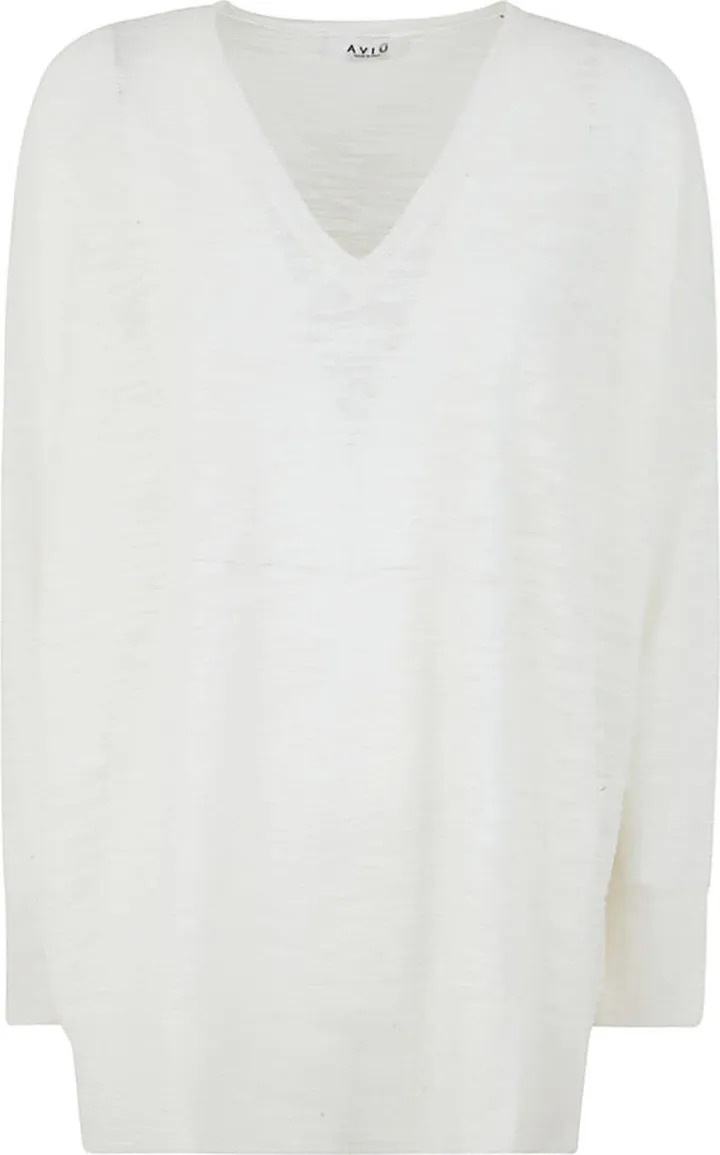 Flamme V Neck Sweater