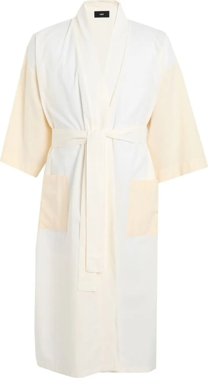 Duo Robe Dressing Gown Or Bathrobe Ivory