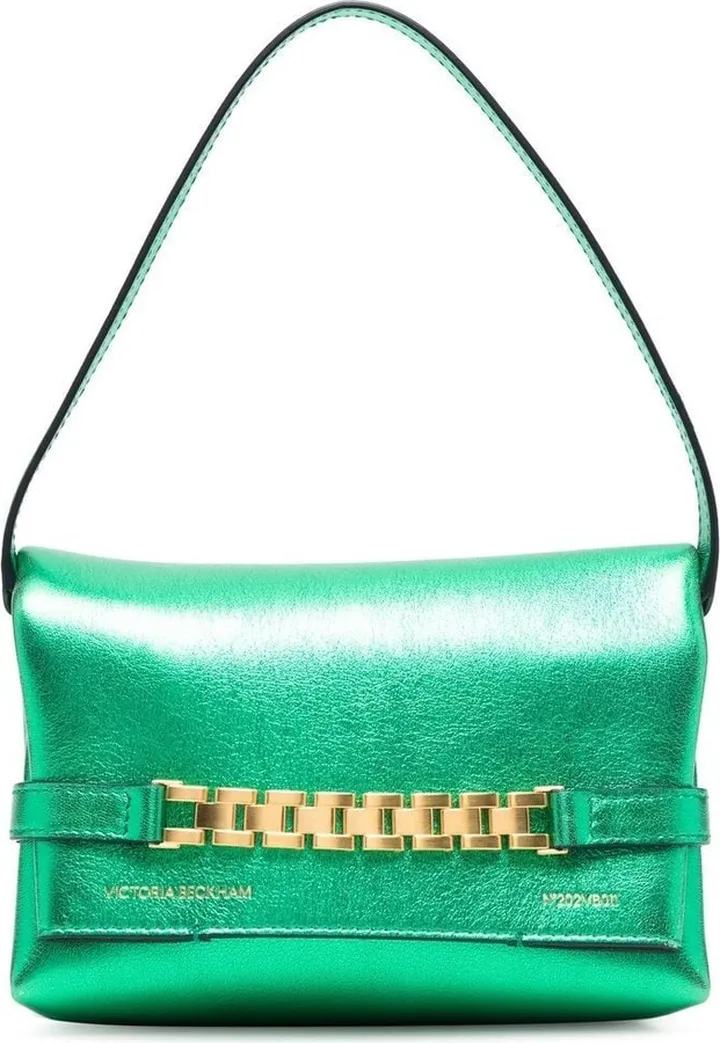 Chain-Link Detail Tote Bag