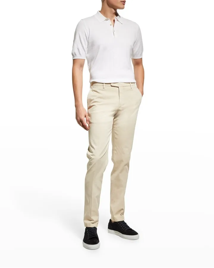 Men's Fine-Gauge Polo Shirt