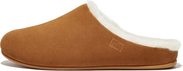 Shove Mens Shearling-Lined Suede Slippers