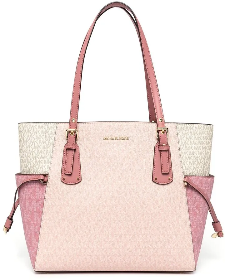 Monogram-Pattern Tote Bag