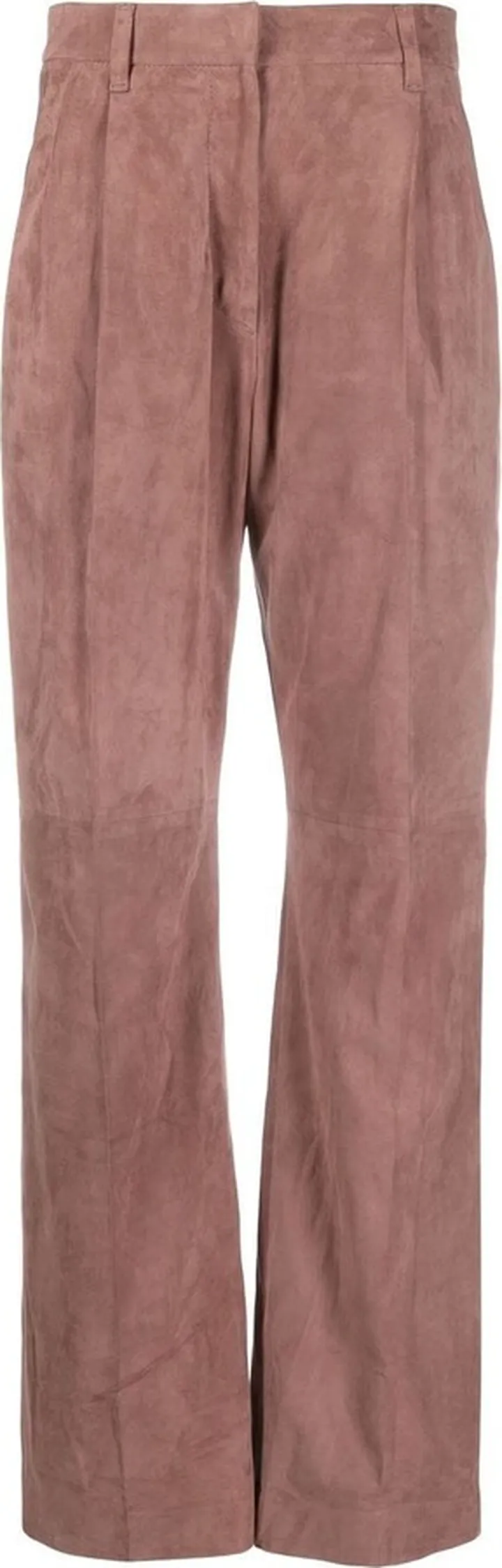 Loose Leather Trousers