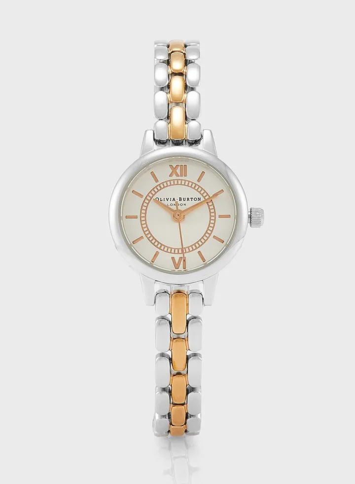 Silver Analog Watch