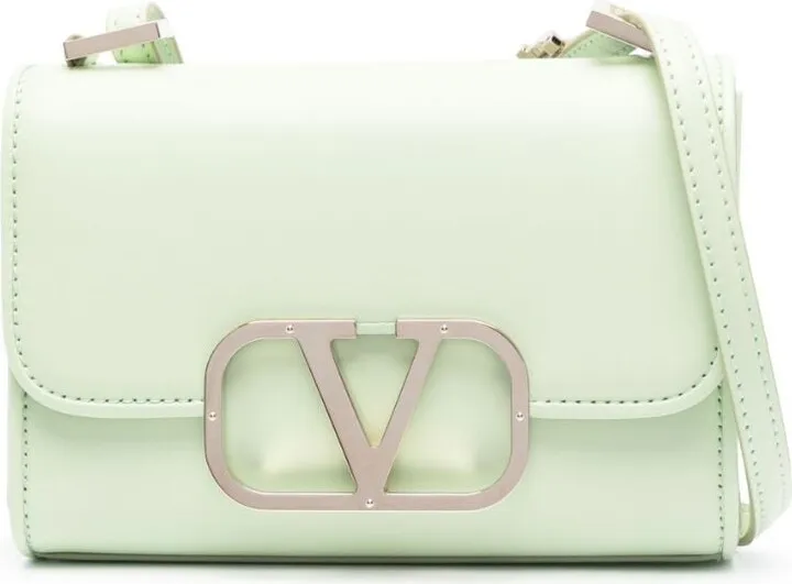 small VLogo Type shoulder bag