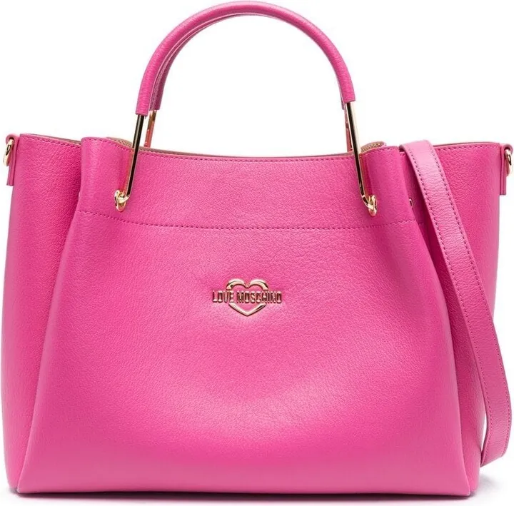 Logo Plaque Tote Bag