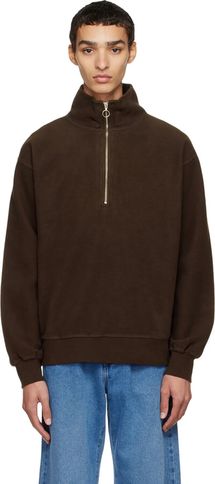 mfpen Brown Chaser Sweater