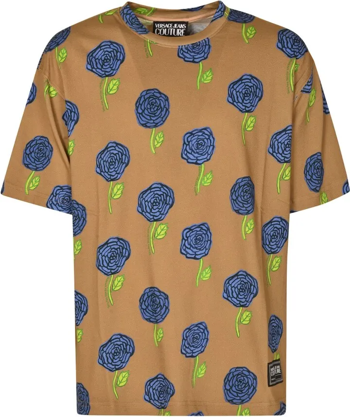 Interlock Rose Print T-shirt