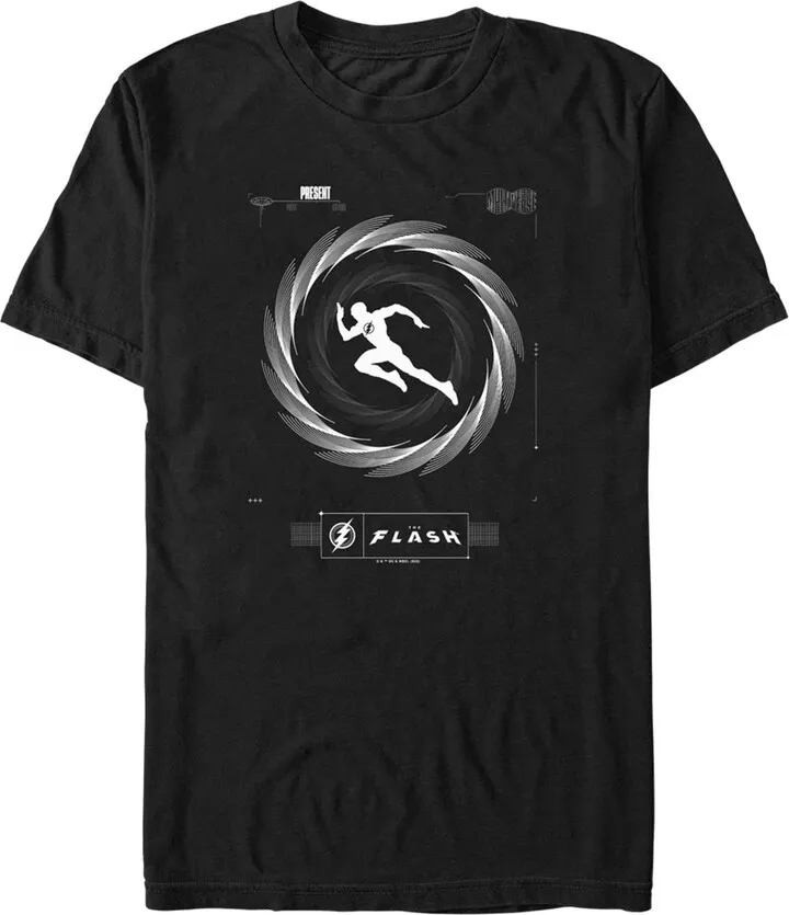 Men's The Flash Speedster Silhouette T-Shirt - Black - Large