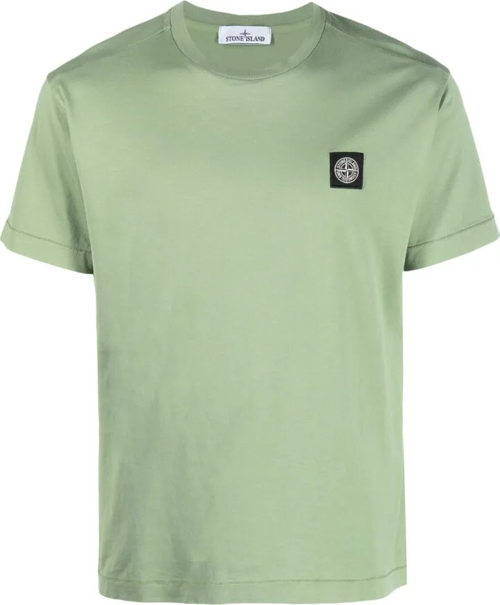 logo-patch short-sleeved T-shirt