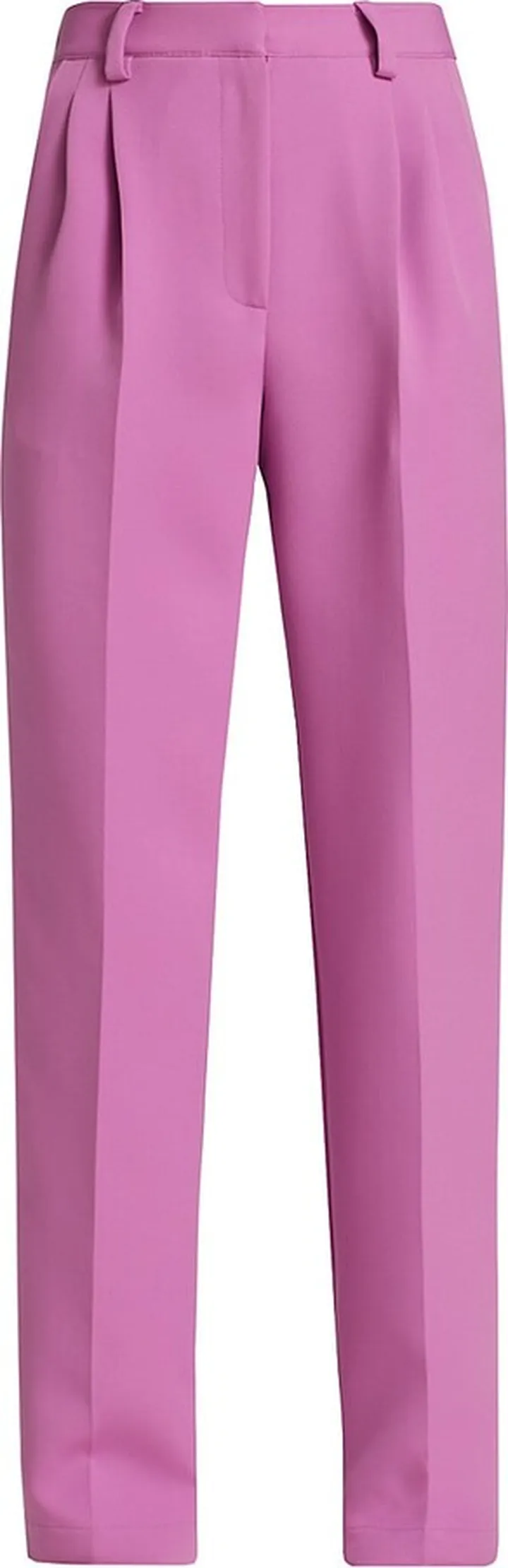 O'Connor Pleated High-Rise Straight-Leg Pants