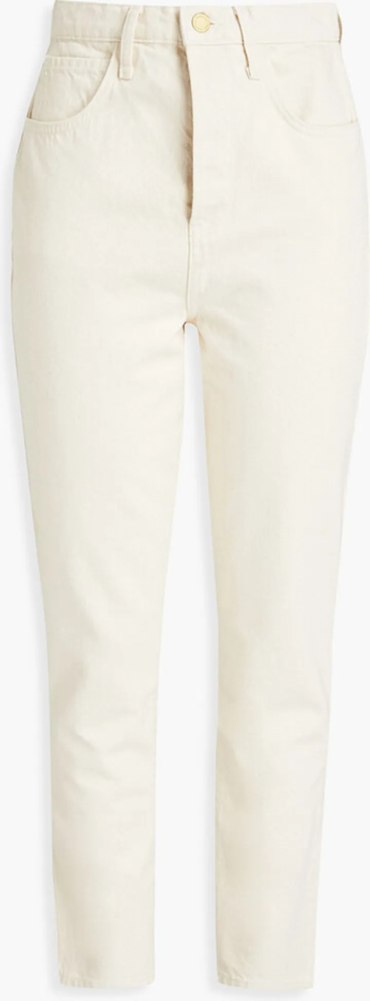 High-rise skinny jeans