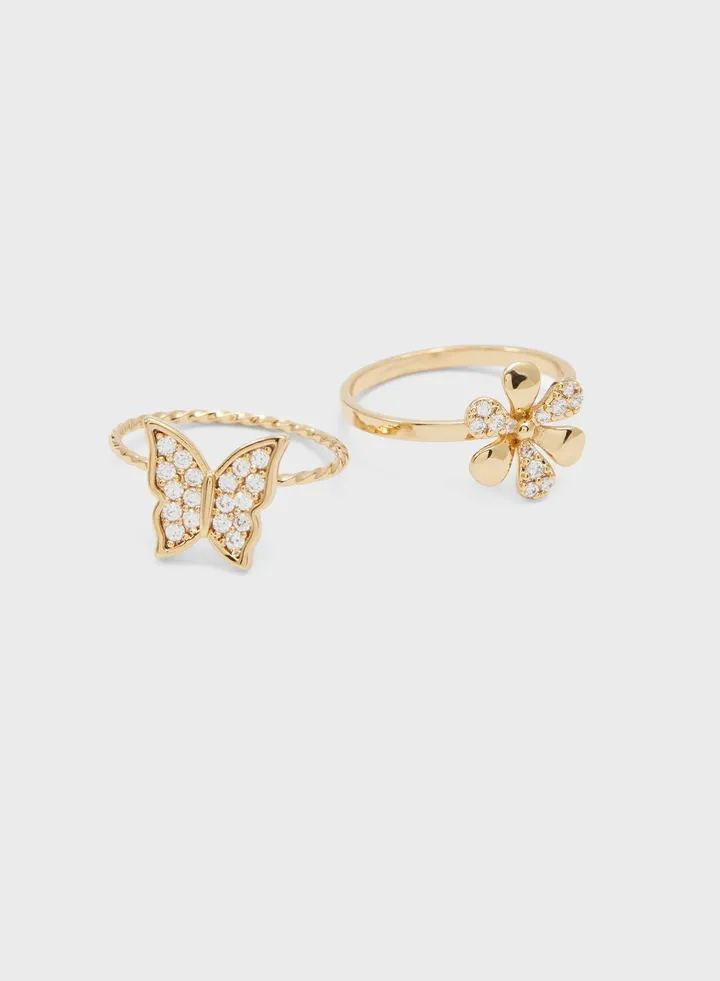 Aili Rings Set