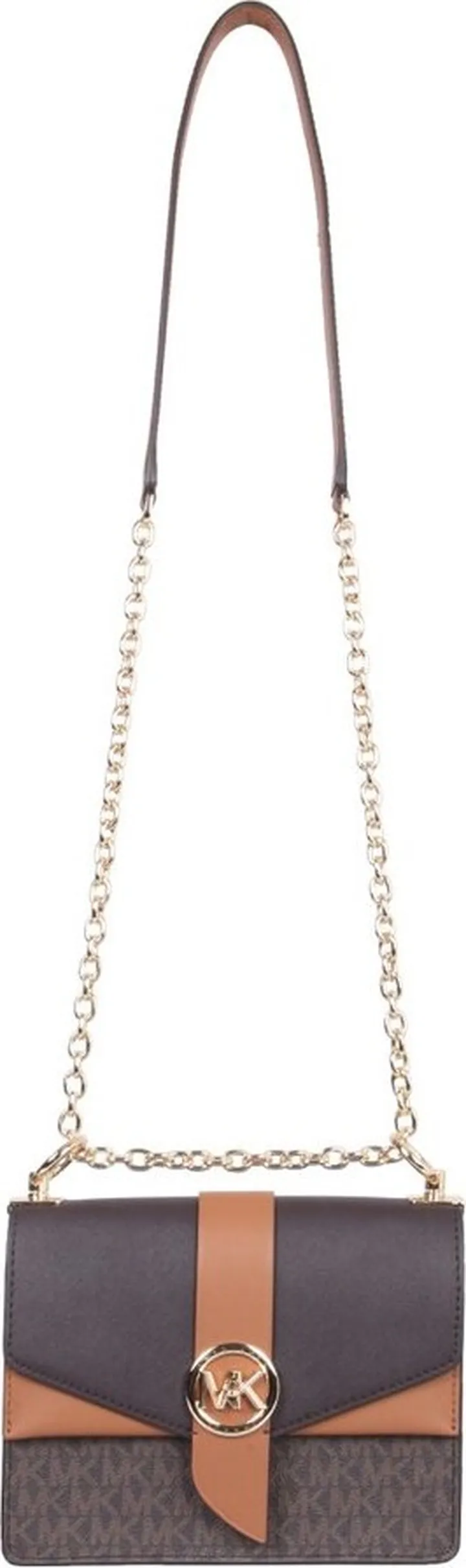 Michael Michael Kors Greenwich Logo Plaque Shoulder Bag