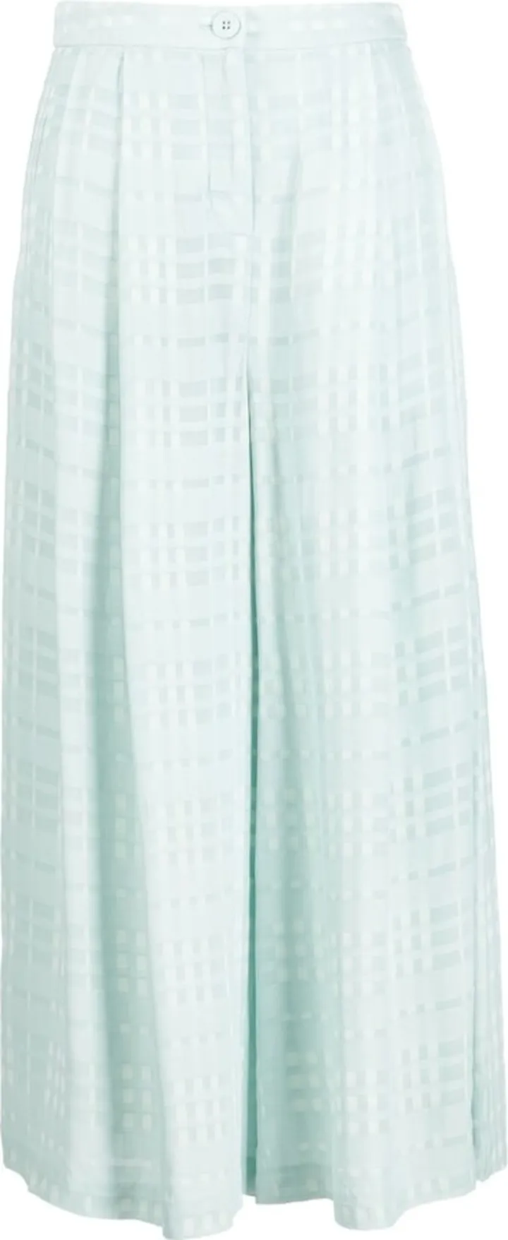 Cropped Wide-Leg Trousers
