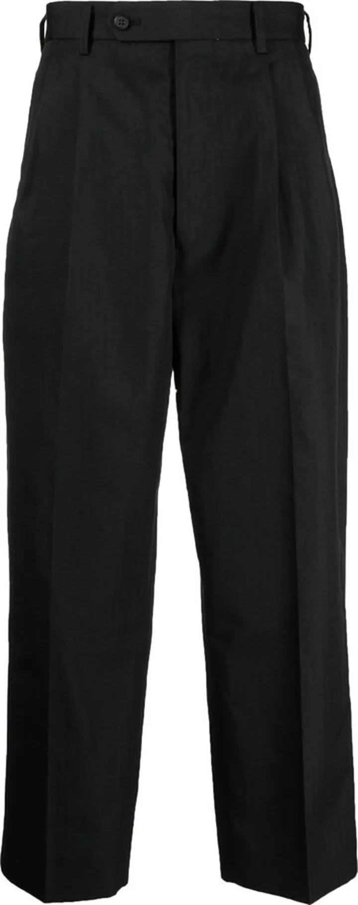 High-Waisted Cropped Trousers