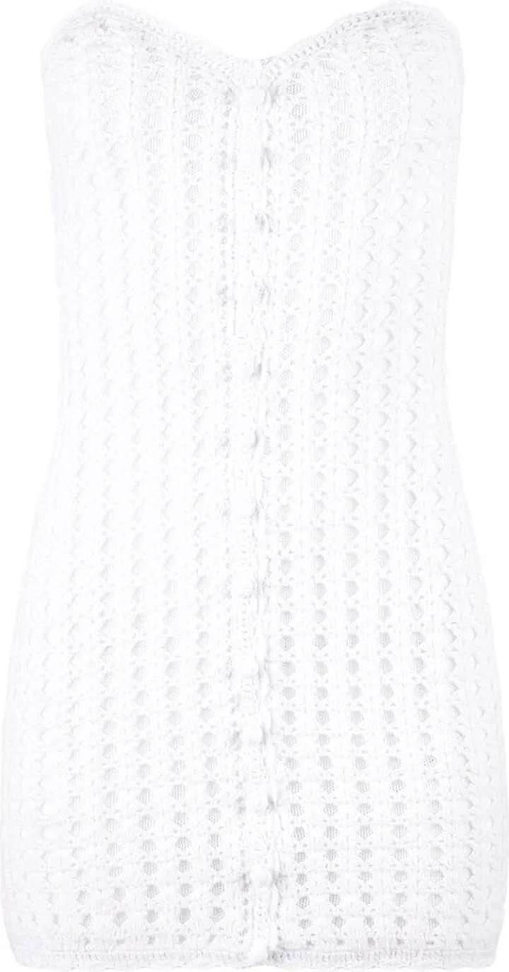 Leilani crochet mini dress