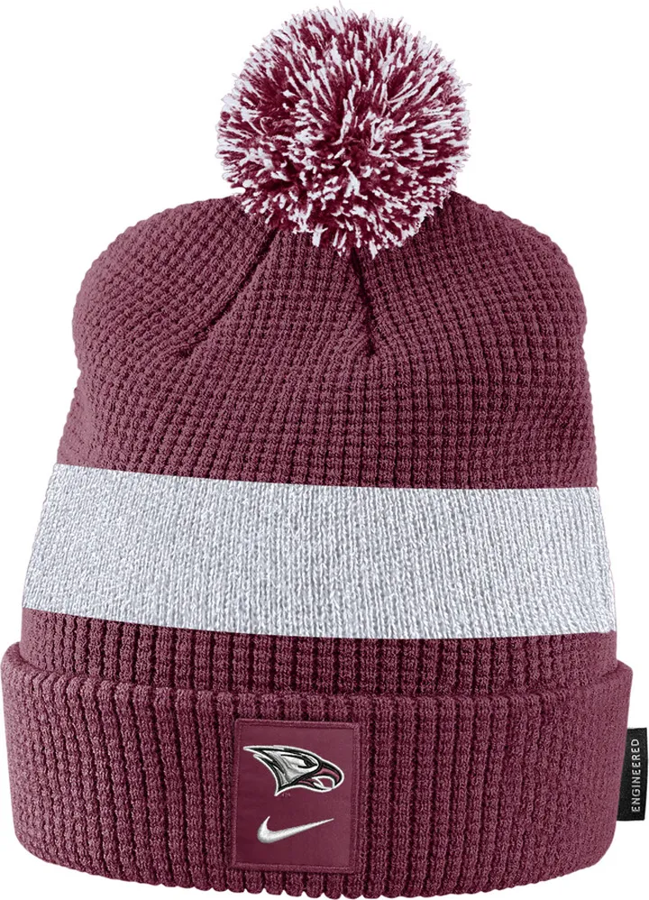 North Carolina Central Nike Unisex College Pom Beanie in Red