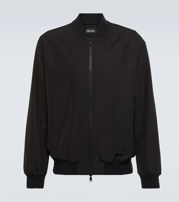Technical bomber jacket