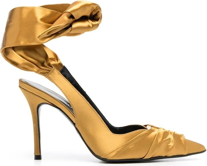 115mm Ankle-Tie Pumps
