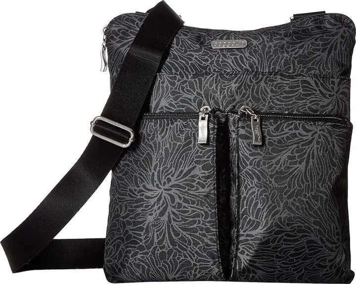 Baggallini Horizon Crossbody (Midnight Blossom) Cross Body Handbags