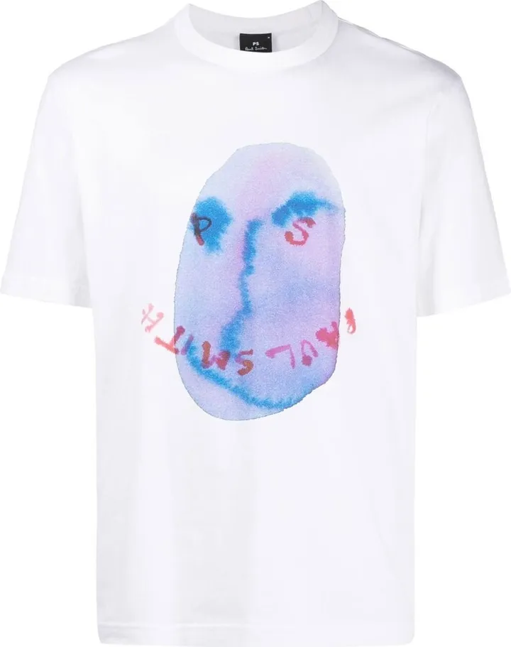 organic cotton graphic-print T-shirt