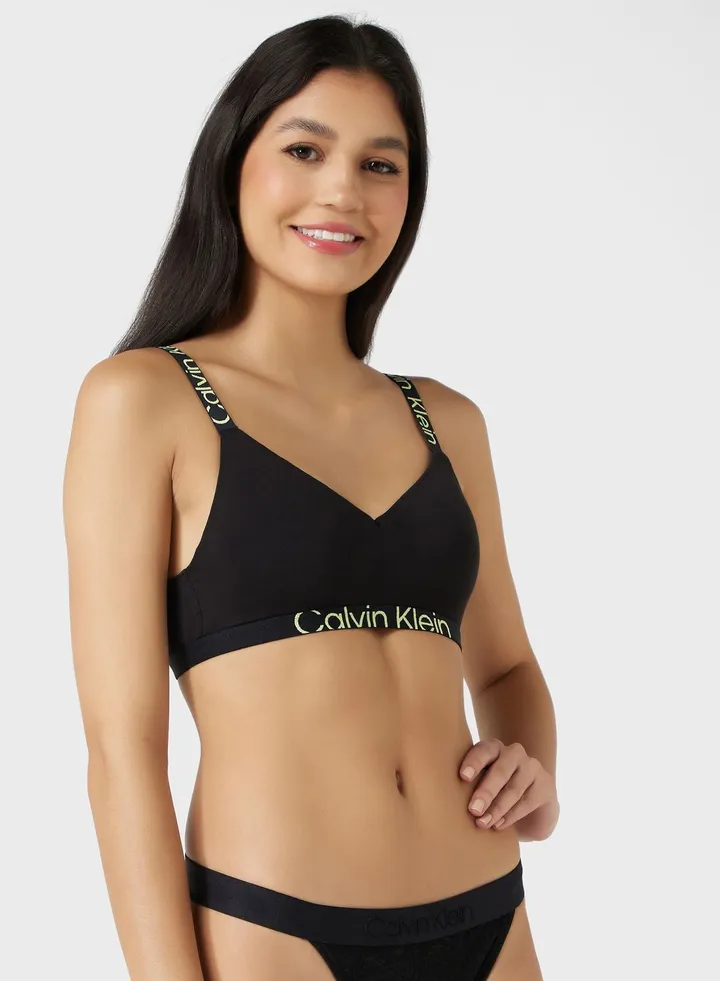 Strappy Logo Band Bra
