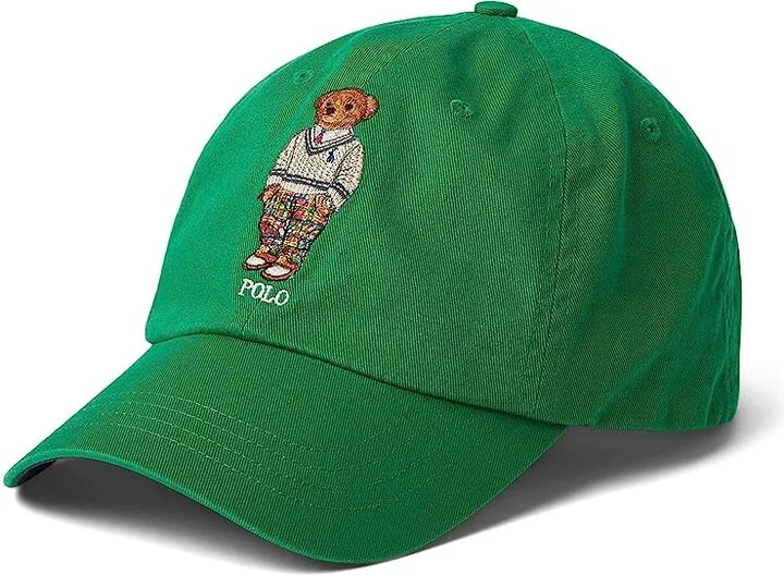 Polo Ralph Lauren Polo Bear Twill Ball Cap (Green) Caps