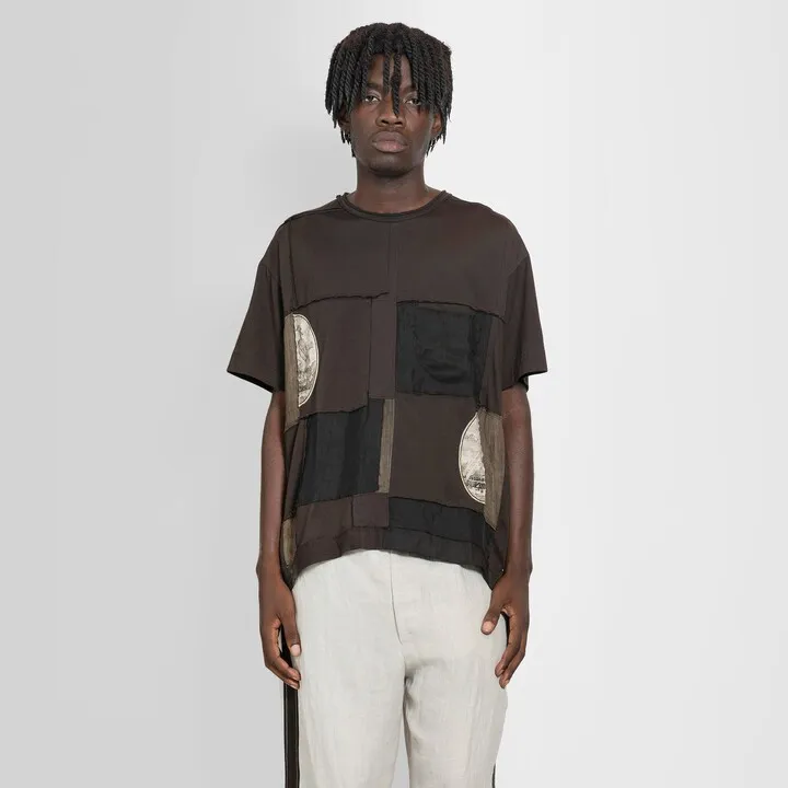 Ziggy Chen Man Brown T-Shirts