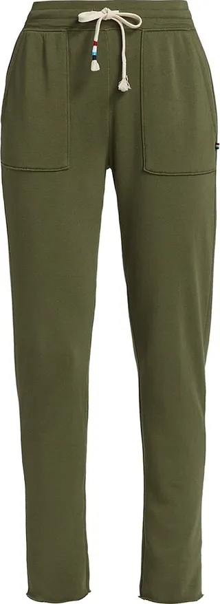 Slim Raw-Edge Jogger Pants